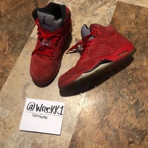 Jordan 5s “Red Suede”